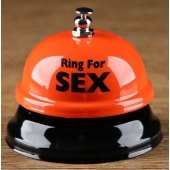 Настольный звонок RING FOR SEX - Сима-Ленд - купить с доставкой в Ачинске