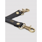 Черный фиксатор для манжет Bound to You Faux Leather Hogtie - Fifty Shades of Grey - купить с доставкой в Ачинске