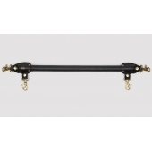 Черная распорка для ног Bound to You Faux Leather Spreader Bar - 50,8 см. - Fifty Shades of Grey - купить с доставкой в Ачинске