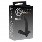 Черный вибромассажер простаты Naughty Finger Prostate Vibe - 13,8 см. - Orion - в Ачинске купить с доставкой