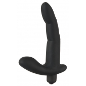 Черный вибромассажер простаты Naughty Finger Prostate Vibe - 13,8 см. - Orion - в Ачинске купить с доставкой