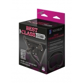Черный пояс для насадок BEST CLASS STRAP - LOVETOY (А-Полимер) - купить с доставкой в Ачинске