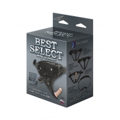 Пояс HARNESS BEST SELECT с вагинальной пробкой - LOVETOY (А-Полимер) - купить с доставкой в Ачинске