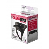 Черный пояс для насадок CLASS STRAP Restyling - LOVETOY (А-Полимер) - купить с доставкой в Ачинске