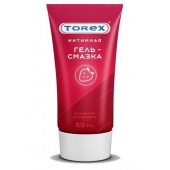 Смазка на водной основе TOREX  Сладкая клубника  - 50 мл. - Torex - купить с доставкой в Ачинске