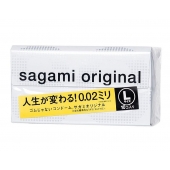 Презервативы Sagami Original 0.02 L-size увеличенного размера - 10 шт. - Sagami - купить с доставкой в Ачинске