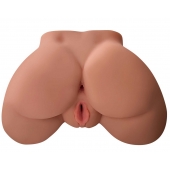 Кофейный мастурбатор-полуторс Perfect Ass Masturbator - Pipedream - в Ачинске купить с доставкой