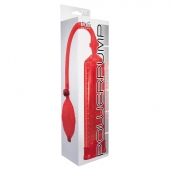 Красная вакуумная помпа Power Pump Red - Toy Joy - в Ачинске купить с доставкой