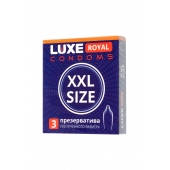 Презервативы увеличенного размера LUXE Royal XXL Size - 3 шт. - Luxe - купить с доставкой в Ачинске