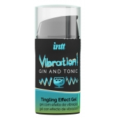 Жидкий интимный гель с эффектом вибрации Vibration! Gin   Tonic - 15 мл. - INTT - купить с доставкой в Ачинске