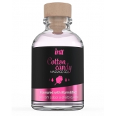 Массажный гель с согревающим эффектом Cotton Candy - 30 мл. - INTT - купить с доставкой в Ачинске