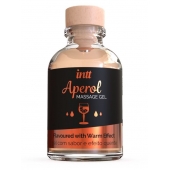 Массажный гель с согревающим эффектом Aperol - 30 мл. - INTT - купить с доставкой в Ачинске