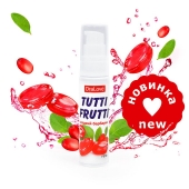 Гель-смазка Tutti-frutti со вкусом барбариса - 30 гр. - Биоритм - купить с доставкой в Ачинске