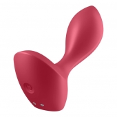 Красный вибромассажёр простаты Satisfyer Backdoor Lover - 14 см. - Satisfyer - в Ачинске купить с доставкой