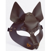 Коричневая маска Wolf - Sitabella - купить с доставкой в Ачинске
