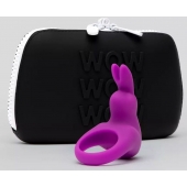 Фиолетовое эрекционное виброкольцо Happy Rabbit Cock Ring Kit - Happy Rabbit - в Ачинске купить с доставкой