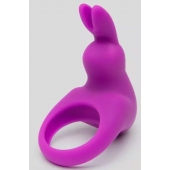 Фиолетовое эрекционное виброкольцо Happy Rabbit Cock Ring Kit - Happy Rabbit - в Ачинске купить с доставкой