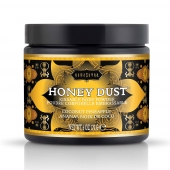 Пудра для тела Honey Dust Body Powder с ароматом кокоса и ананаса - 170 гр. - Kama Sutra - купить с доставкой в Ачинске