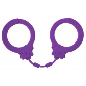 Фиолетовые силиконовые поножи Limitation - Lola Games - купить с доставкой в Ачинске