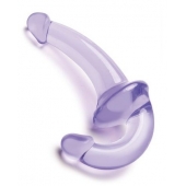 Фиолетовый безремневой страпон Strapless Strap-On - Lux Fetish - купить с доставкой в Ачинске