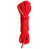 Красная веревка для связывания Nylon Rope - 5 м. - Easy toys - купить с доставкой в Ачинске