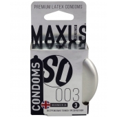 Экстремально тонкие презервативы в железном кейсе MAXUS Extreme Thin - 3 шт. - Maxus - купить с доставкой в Ачинске