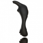 Черное эрекционное кольцо с двумя моторами Zeus Dual Vibe Cock Ring - FeelzToys - в Ачинске купить с доставкой
