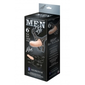 Пустотелый фаллопротез MEN STYLE - 17,5 см. - LOVETOY (А-Полимер) - купить с доставкой в Ачинске