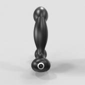 Черный вибромассажер простаты и промежности Prostate Pro с пультом ДУ - Bathmate - в Ачинске купить с доставкой