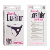 Трусы для страпона с универсальным креплением Universal Love Rider Luxe Harness - California Exotic Novelties - купить с доставкой в Ачинске