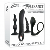 Набор стимуляторов простаты Intro To Prostate Kit - Zero Tolerance - в Ачинске купить с доставкой