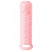 Розовый фаллоудлинитель Homme Long - 15,5 см. - Lola Games - в Ачинске купить с доставкой