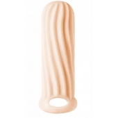 Телесный фаллоудлинитель Homme Wide - 13 см. - Lola Games - в Ачинске купить с доставкой