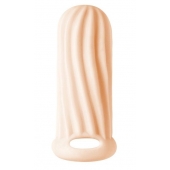 Телесный фаллоудлинитель Homme Wide - 11 см. - Lola Games - в Ачинске купить с доставкой