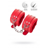 Красные оковы Anonymo из искусственной кожи - ToyFa - купить с доставкой в Ачинске