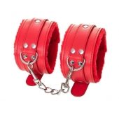 Красные оковы Anonymo из искусственной кожи - ToyFa - купить с доставкой в Ачинске