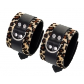 Наручники Anonymo с анималистическим принтом - ToyFa - купить с доставкой в Ачинске