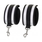 Серебристо-черные оковы Anonymo - ToyFa - купить с доставкой в Ачинске