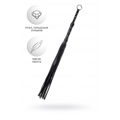 Черный флоггер Anonymo - 64 см. - ToyFa - купить с доставкой в Ачинске