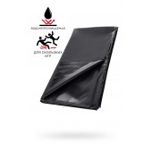 Черная простыня для секса из ПВХ - 220 х 200 см. - ToyFa - купить с доставкой в Ачинске