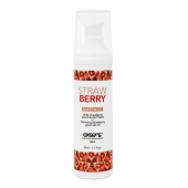 Разогревающее массажное масло  с ароматом клубники Gourmet Strawberry - 50 мл. - Exsens - купить с доставкой в Ачинске