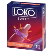 Стимулирующая насадка на пенис LOKO SWEET с возбуждающим эффектом - Sitabella - в Ачинске купить с доставкой