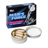 Пищевой концентрат для мужчин MANS FORCE  - 12 капсул - Sitabella - купить с доставкой в Ачинске