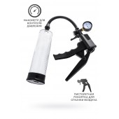 Прозрачная механическая помпа для пениса Viggo - Sexus - в Ачинске купить с доставкой