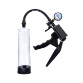 Прозрачная механическая помпа для пениса Viggo - Sexus - в Ачинске купить с доставкой