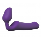 Фиолетовый безремневой страпон Queens L - Adrien Lastic - купить с доставкой в Ачинске