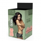 Телесный мастурбатор-вагина Olivia - Dream Toys - в Ачинске купить с доставкой