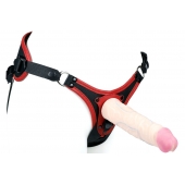 Пояс унисекс UNISEX Style с 2 насадками - LOVETOY (А-Полимер) - купить с доставкой в Ачинске
