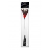 Стек-щекоталка Sweet Caress Feather Whip - 58 см. - Sweet Caress - купить с доставкой в Ачинске