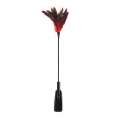 Стек-щекоталка Sweet Caress Feather Whip - 58 см. - Sweet Caress - купить с доставкой в Ачинске